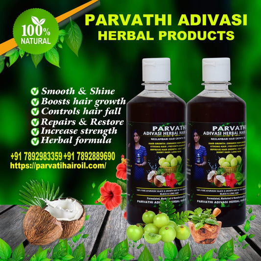 Parvathi Adivasi Herbal Hair Oil